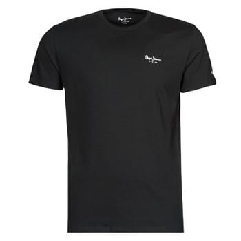 slim fit T-shirt van mix van katoen model 'ORIGINAL BASIC 3'