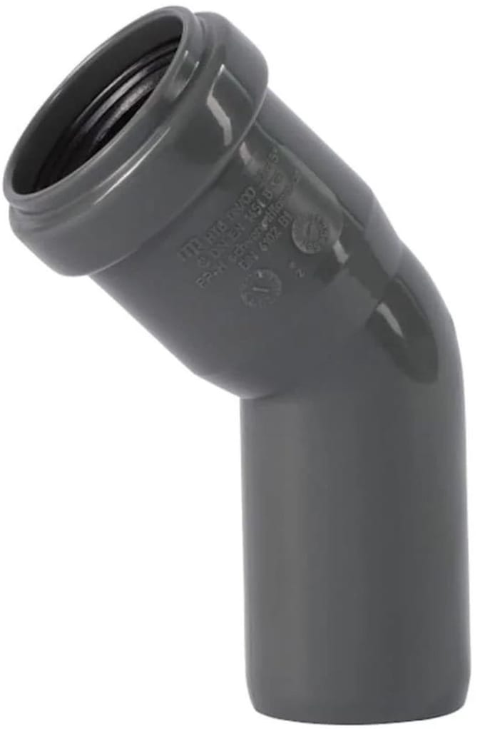 HTsafeB Bocht DN/OD 110 45 Graden