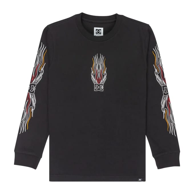 Kinder-T-shirt met lange mouwen DC Shoes Burnt Out