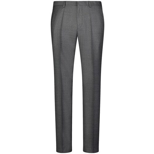 Roy Robson Broek Fine Wool Natural Stretch Grijs / male