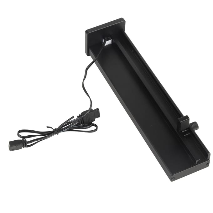 Support de GPU ARGB Alliage d'Aluminium Base Magnétique Coulissant Réglable Support GPU pour Bureau blanc