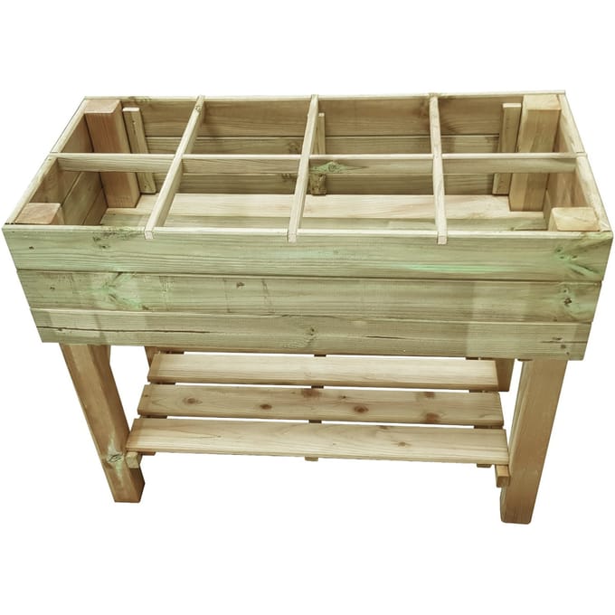 Intergard Kweektafel hout voor kruiden en groenten