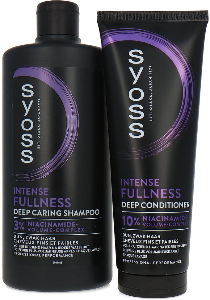 Syoss Intense Fullness Shampoo + Condtioner - 440 ml - 250 ml