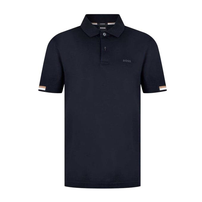 Boss Heren Parlay 147 Poloshirt (Donkerblauw)