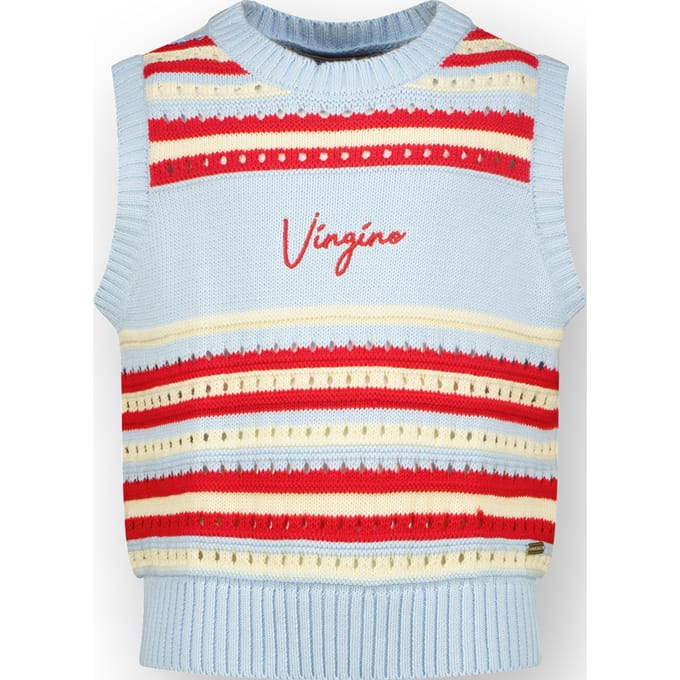 Vingino Girls Minny Pullover Ice Light Blue Größe: 10 | Strickjacken Outlet | kids | Blau
