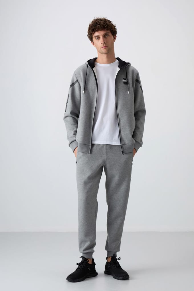 Heren Hooded Sweatshirt en Broek Set