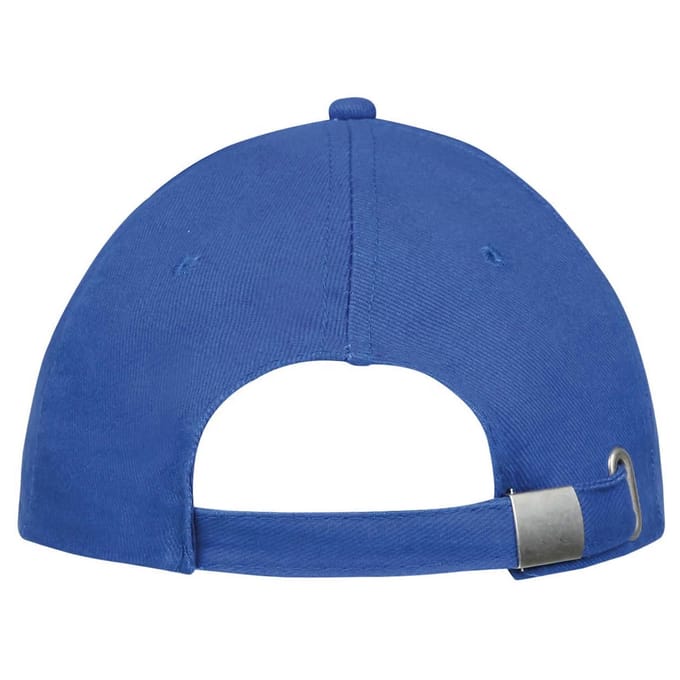 SOLS Buffalo 6 panel baseballpet (Koningsblauw)