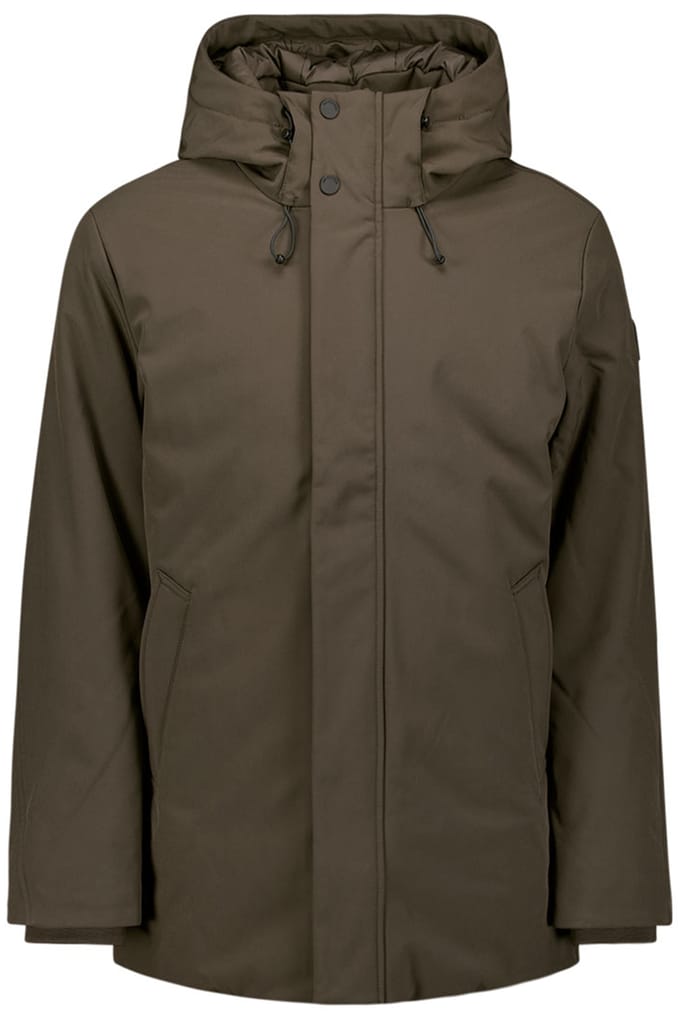 No Excess Jacket Parka Hooded Soft Shell Taupe Größe: M | Parkas Outlet | Herren | Schwarz