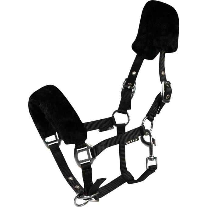 Paardenhalster met bont HORKA