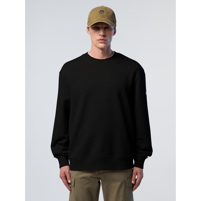 North Sails Sweatshirt Ribbels aan de zijkant