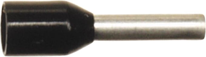 Adereindhuls zwart 1.5 mm² (100 stuks)