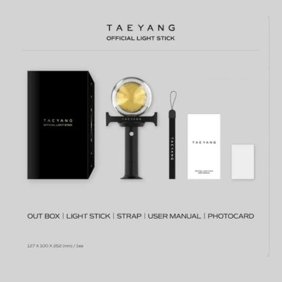 Officiële lichtstok van Bigbang Taeyang gray