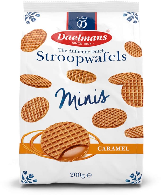 Daelmans Mini Stroopwafels – 1 zak – 200 g – 4,5cm diameter