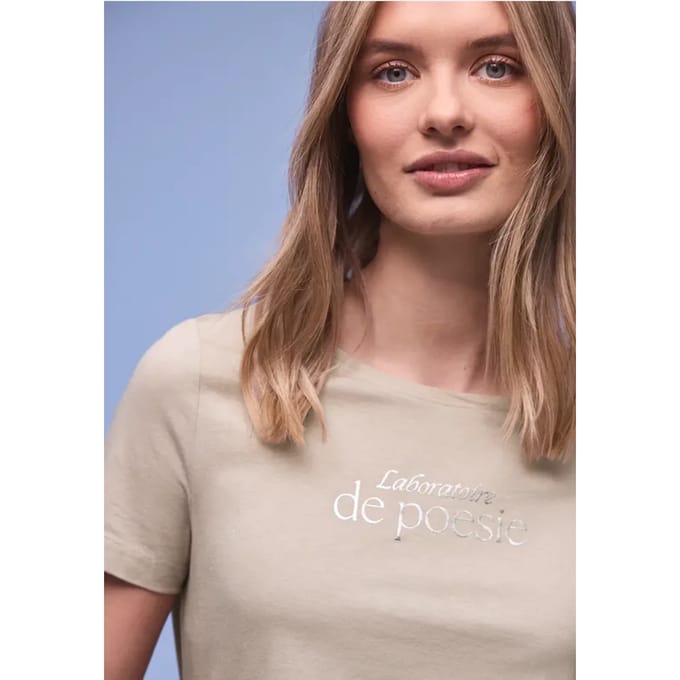Shirt met tekst