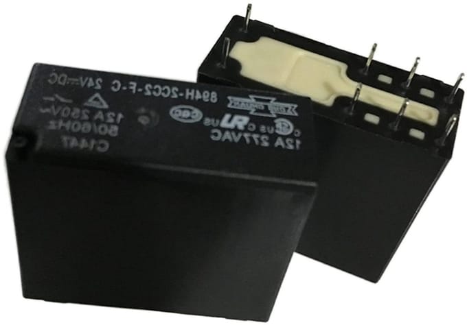 Vervangend relais - Schakelcomponent - Elektrische circuits - 6-polig ontwerp - 12 Ampère - Niet gespecificeerd
