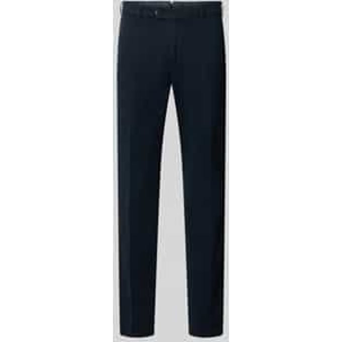 Regular fit chino van katoenmix model 'Lupus'