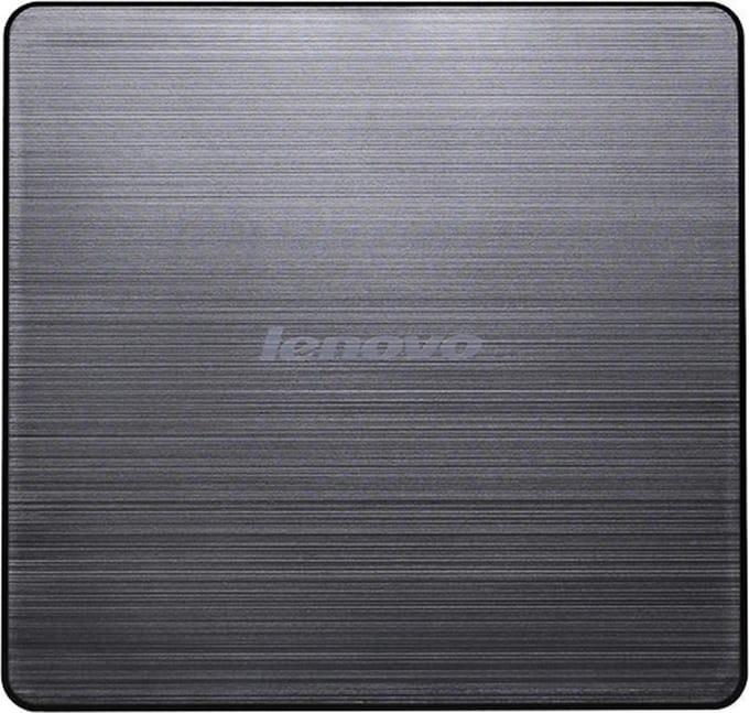 Lenovo Slim DVD Burner DB65 - DVD±RW (±R DL) drive - USB 2.0 - external - DVD writer - USB 2.0 - Zwart