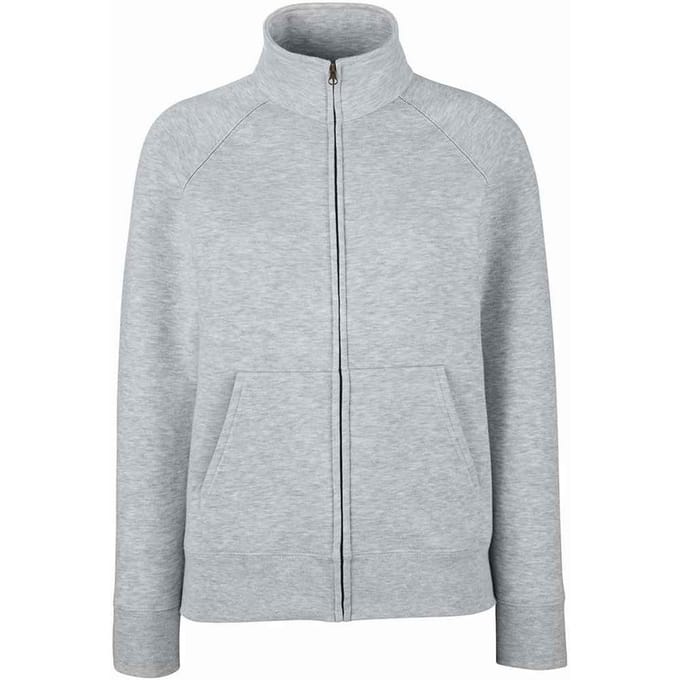 Fruit of the Loom Dames/Dames Premium Jas (Heide Grijs)