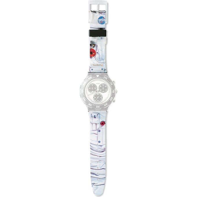 Swatch Plastic - Aquachrono - SB ASBB101 SBB101 Space Chill band