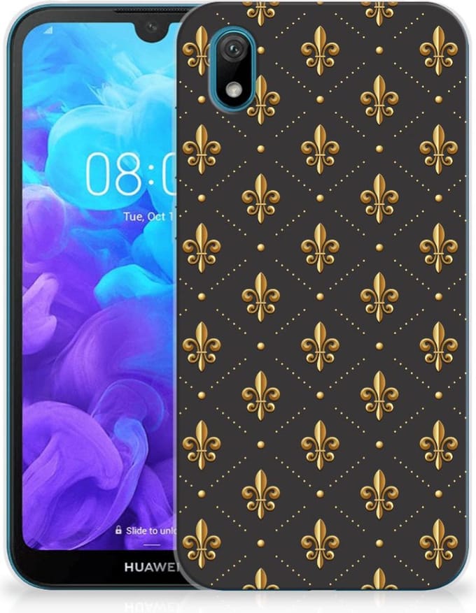 Huawei Y5 (2019) TPU bumper Franse Lelie