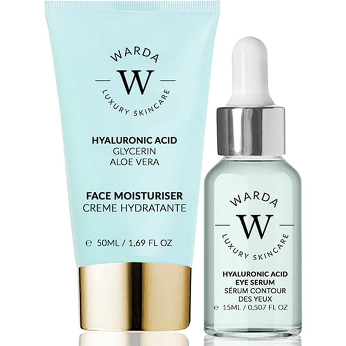 Warda Luxury Skincare Hyaluron dagcrème & serum set