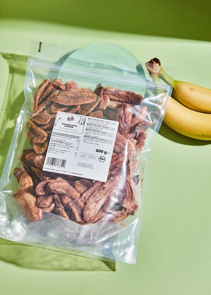 KoRo | Bio gepofte banaan 500 g