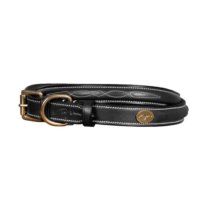 Halsband met decoratieve stiksels Dy'on