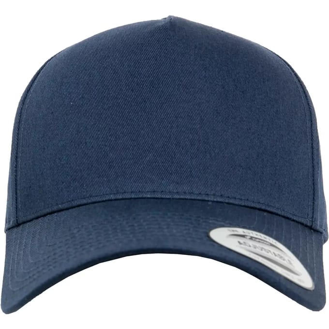 Flexfit - 5-Panel Curved Classic Snapback navy one size Snapback Pet - Blauw