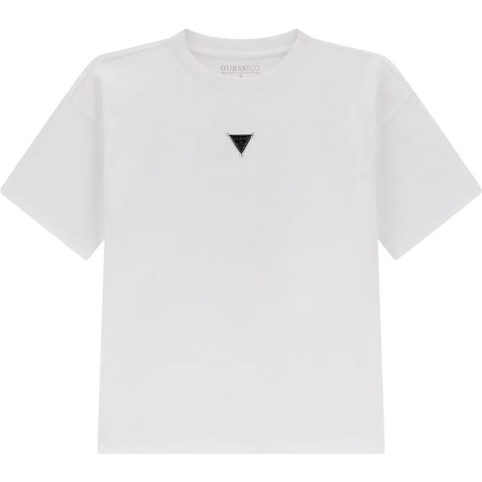 T-shirt van dikke jersey voor kinderen Guess