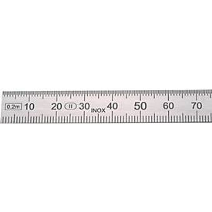 HELIOS PREISSER stalen meetlat L.2000mm STA buigzaam indeling B =mm/1/2mm - 460231