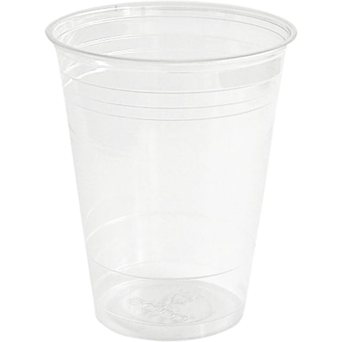 Beker IEZZY 300ml PET 50 stuks transparant