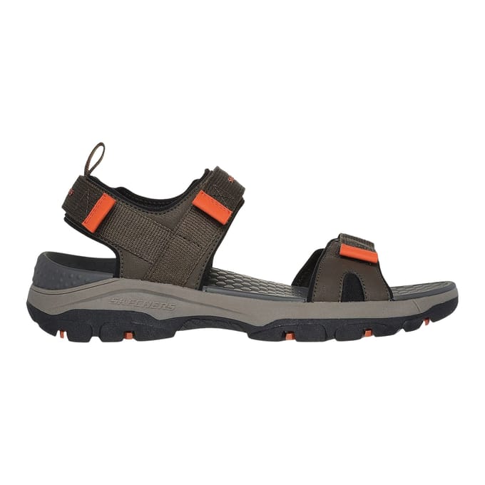 Skechers Tresmen - Ryer - Heren Sandalen - Olijfgroen