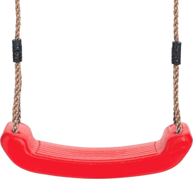 Gardenas Kunststof Schommelzitje 40cm - Rood