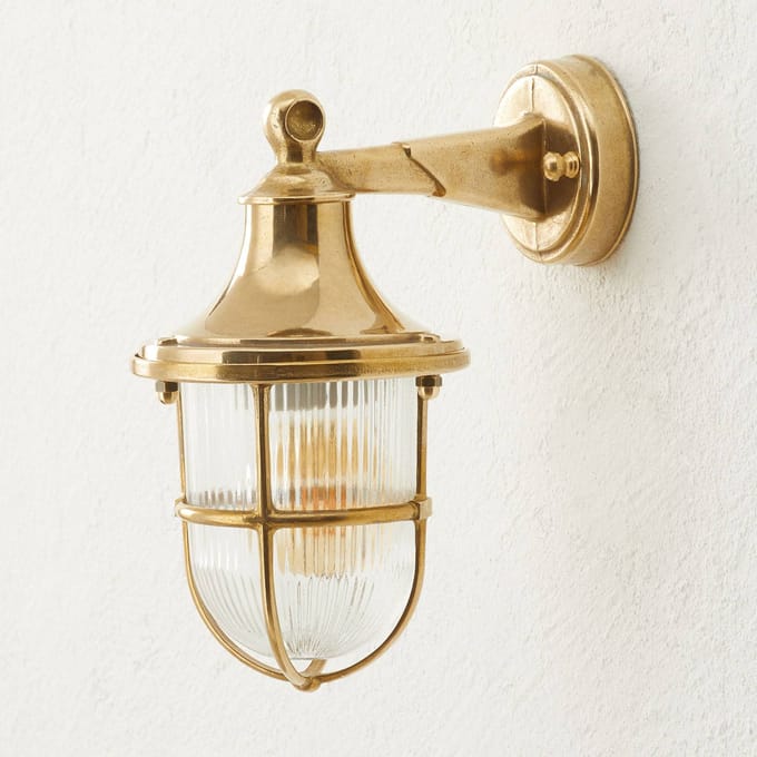 Moretti Luce Fraai gevormde buitenwandlamp Ocean