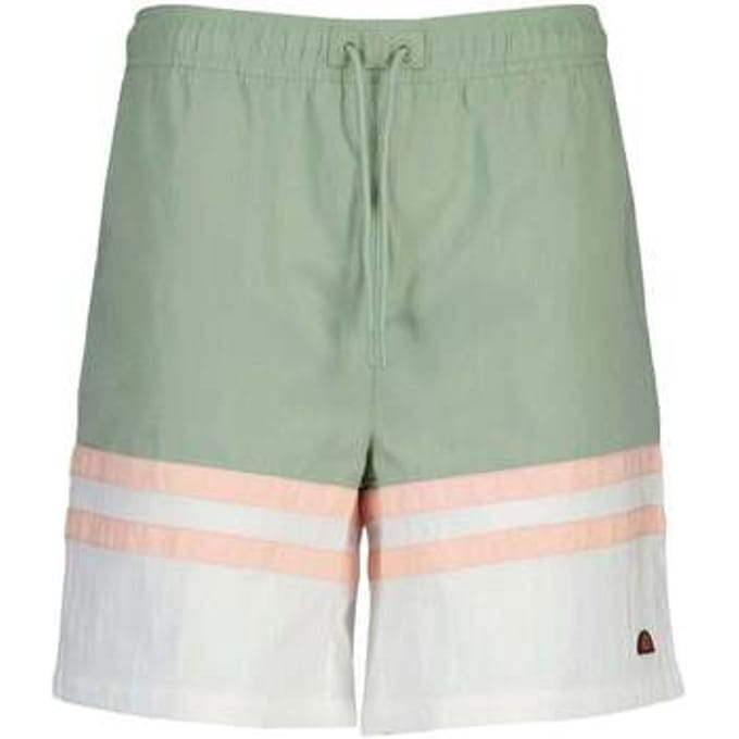 Zwembroek Ellesse Metuli Swim Shorts Green/Off White
