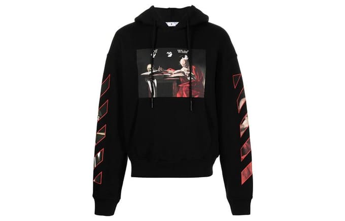 OFF WHITE Sweatshirt Unisex Zwart OMBB037R21FLE0021025 S black