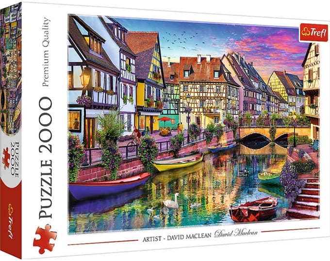 Trefl puzzel 2000 stukjes - Colmar Frankrijk - legpuzzel.
