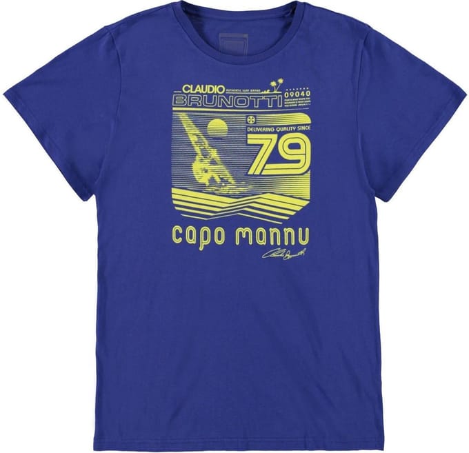 Brunotti Andante - Sportshirt performance - Mannen - Maat M - Indaco