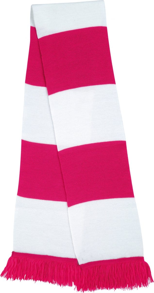 Result Team Scarf RT146X - Fuchsia/White - One size