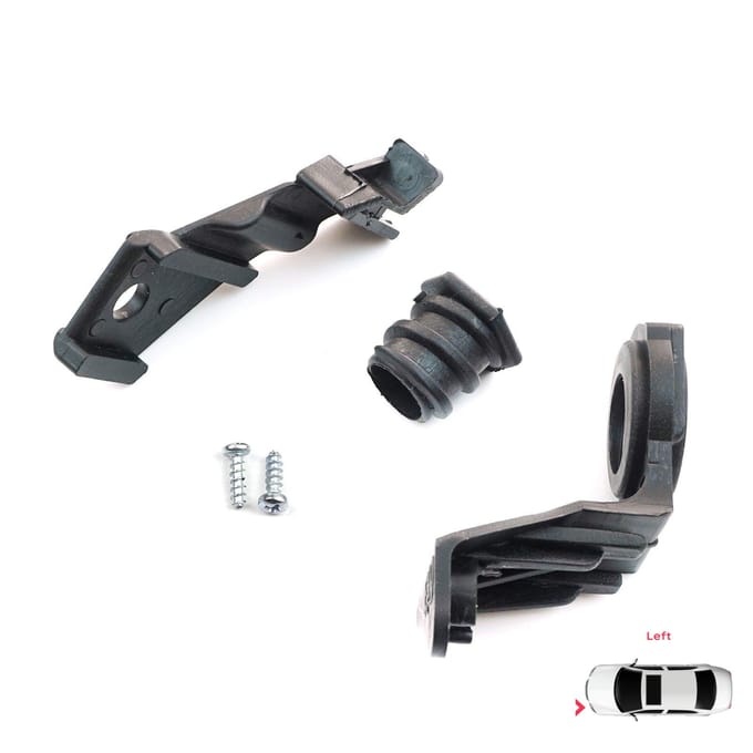 BHL30 Koplamp Houder Bevestiging Reparatie Beugel Lip Set Linkerzijde voor VW Jetta A5 1K 2005-2010 Golf MK5 A5 1K 2004-2009 1K0998225