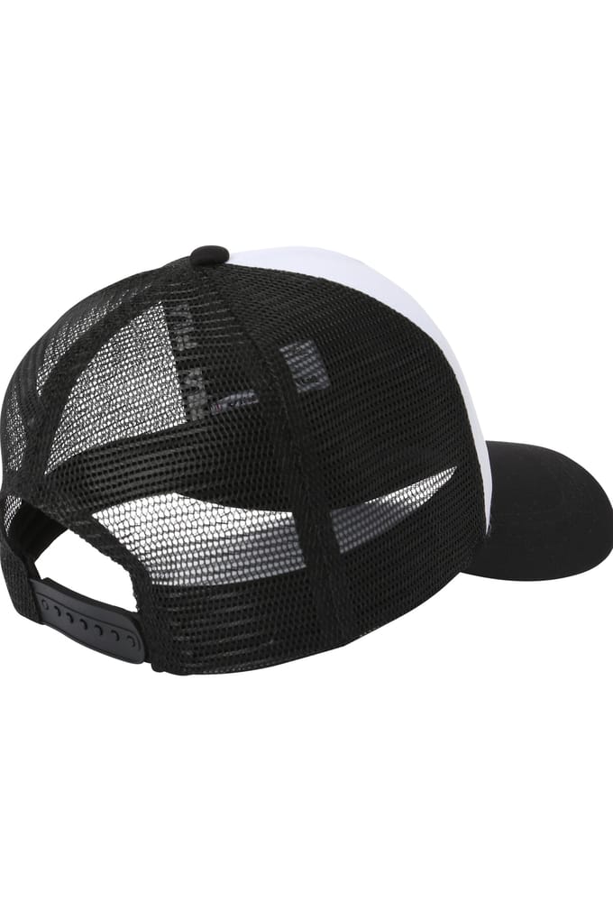 FILA Bargana Trucker Cap Black-bright White Größe: OS | Kappen Outlet | Unisex | Weiß