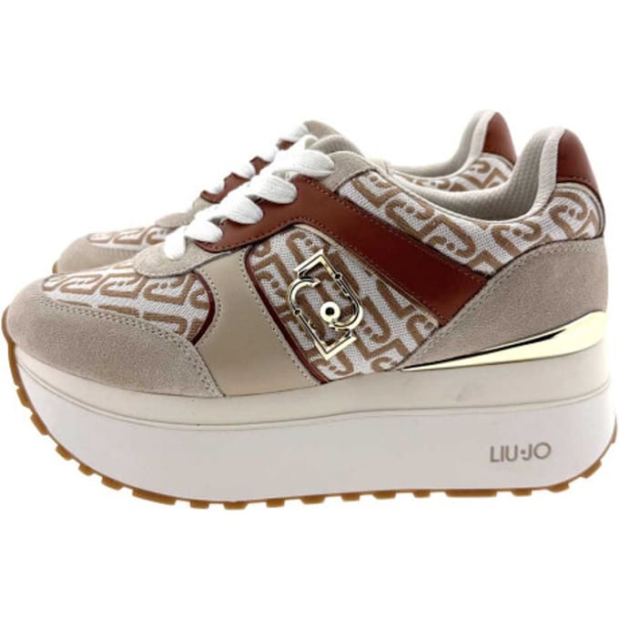 Liu·jo Maxi Wonder Plus 02 Schoenen Beige EU 39 Vrouw