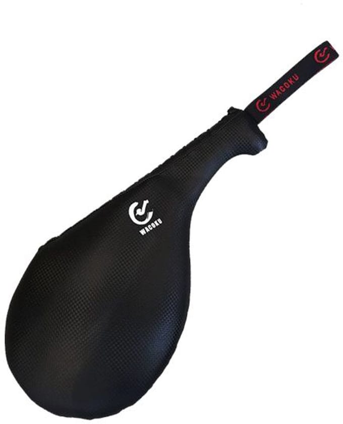 Wacoku Schop Makiwara - Per stuk - Zwart - Rood