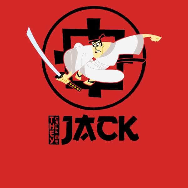 Samurai Jack They Call Me Jack Sweatshirt - Red - S