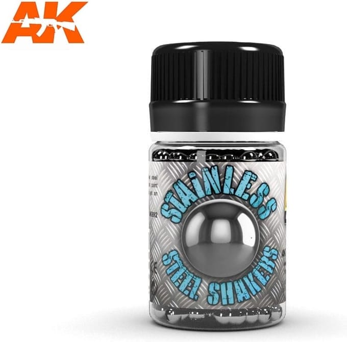 Stainless steel Shakers - 250pcs - AK-Interactive - AK-892