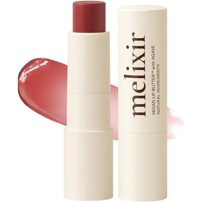 [melixir] Beurre à lèvres végétalien (02 Nude Rose) 3.9g white