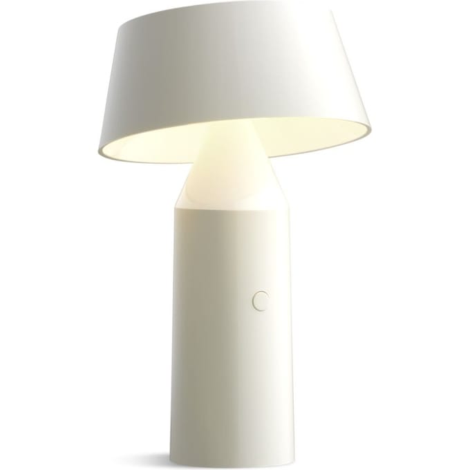 MARSET Bicoca LED accu-tafellamp parelwit