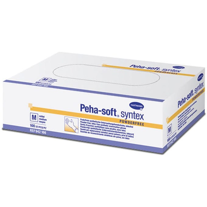 Hartmann Peha-Soft Syntex Poedervrij L 942167 100 Handschoenen