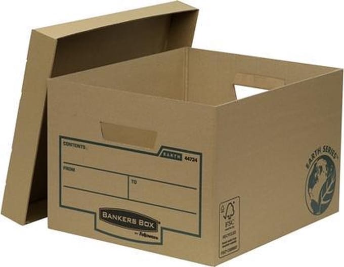 Fellowes Tijdschriftenhouder - Bruin