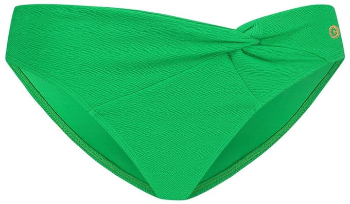 Ten Cate knot bikini bottom bright green relief voor Dames | Maat 44